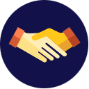 Hand-shake Icon